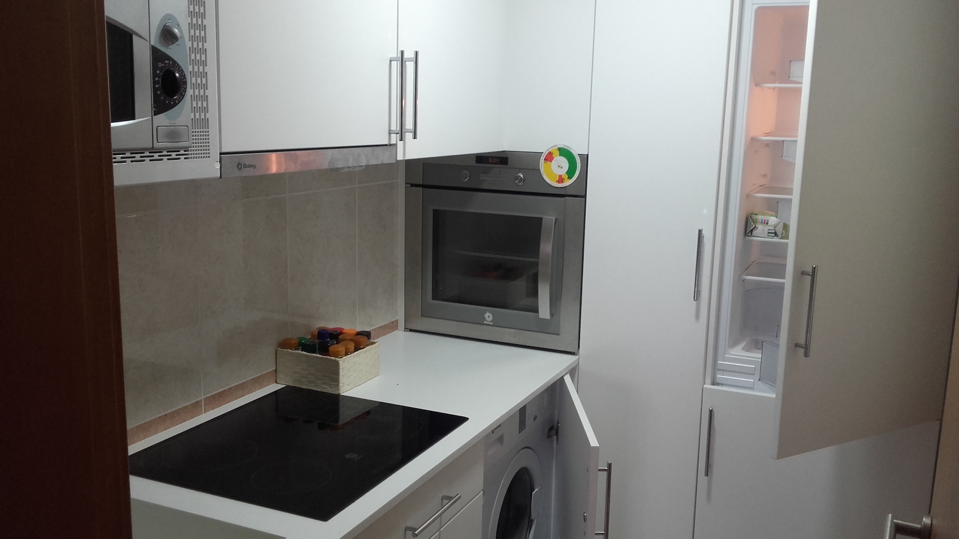 Equipped kitchenette